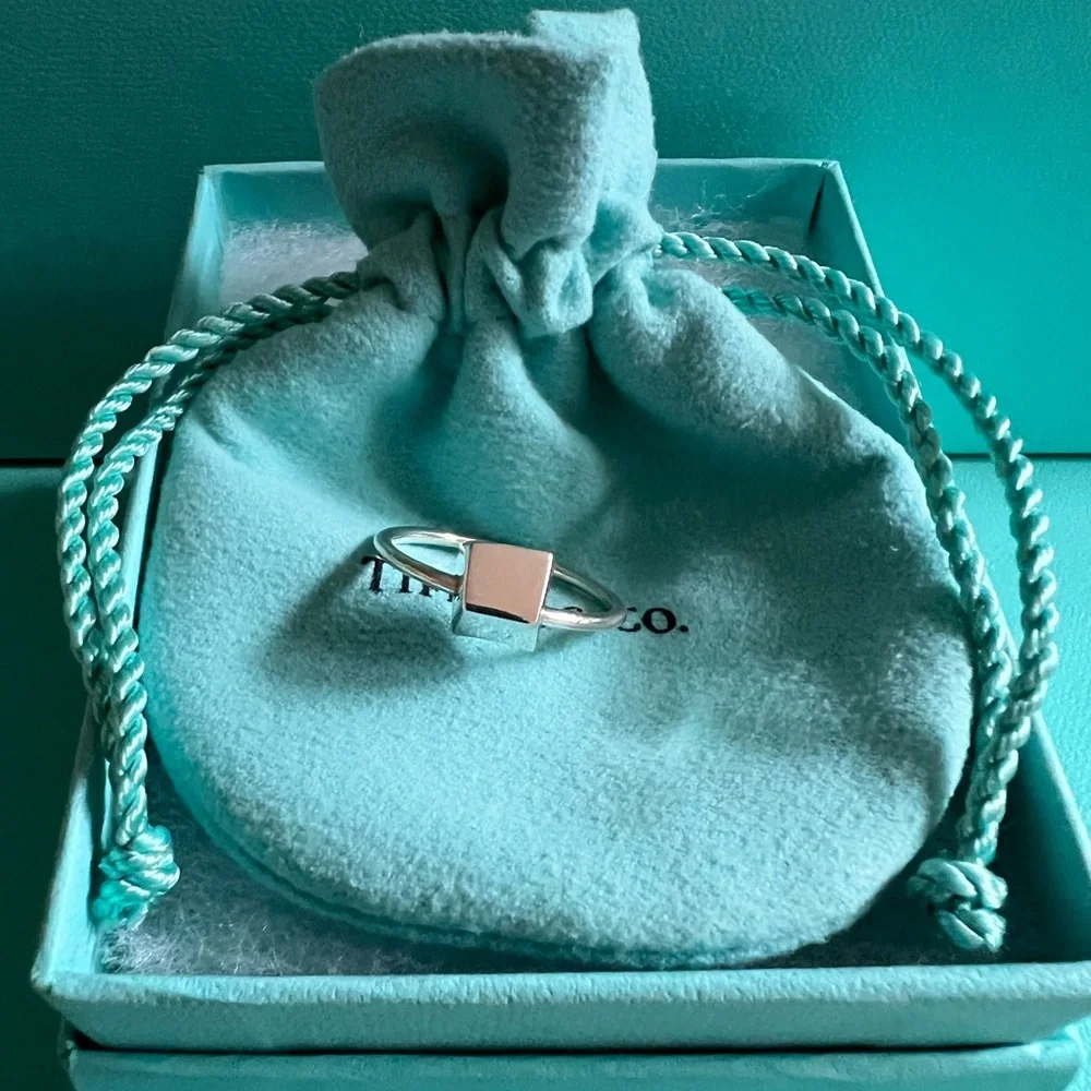🌸🌸 Authentic Tiffany & Co. Frank Gehry Torque Bead Ring - Picture 1 of 6
